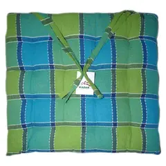 INVERSIONES KADAR - Pack De 4 Cojines Terraza Cuadros Verdes