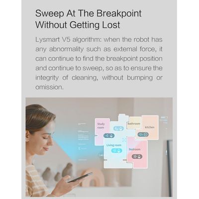 Imagen 2 del producto Aspiradora Trapeadora R1D Edge Negra 5000pa