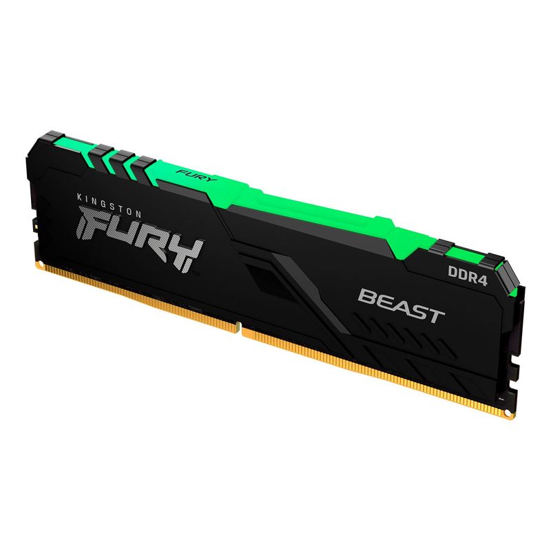 KINGSTON - Memoria Ram PC 8GB Kingston FURY Beast DIMM KF436C17BBA/8 - Lifemax