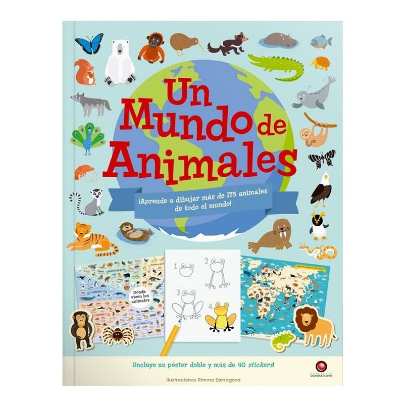 EDITORIAL CONTRAPUNTO - Libro Un Mundo De Animales