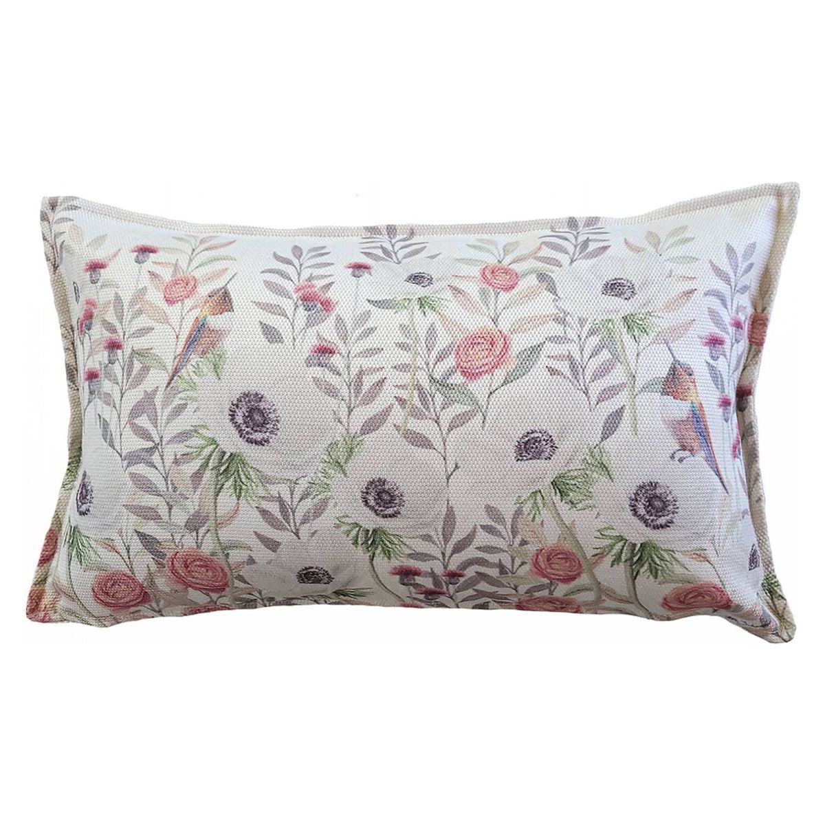 CASA ALVARINHO - Funda Cojín Marisa Anémone Blanca 50X30