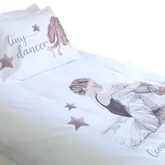 CASA ALVARINHO - Cubreplumón Estampado Bailarina