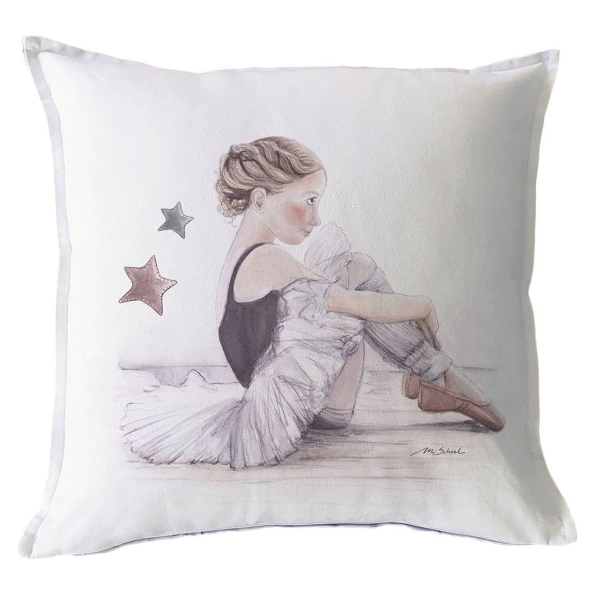 CASA ALVARINHO - Funda Cojín Bailarina 45x45