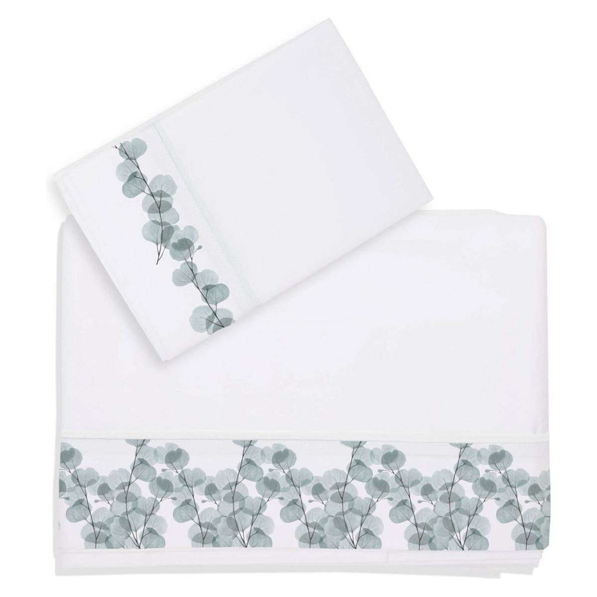 CASA ALVARINHO - Juego De Sábanas 15 Plazas Eucaliptus