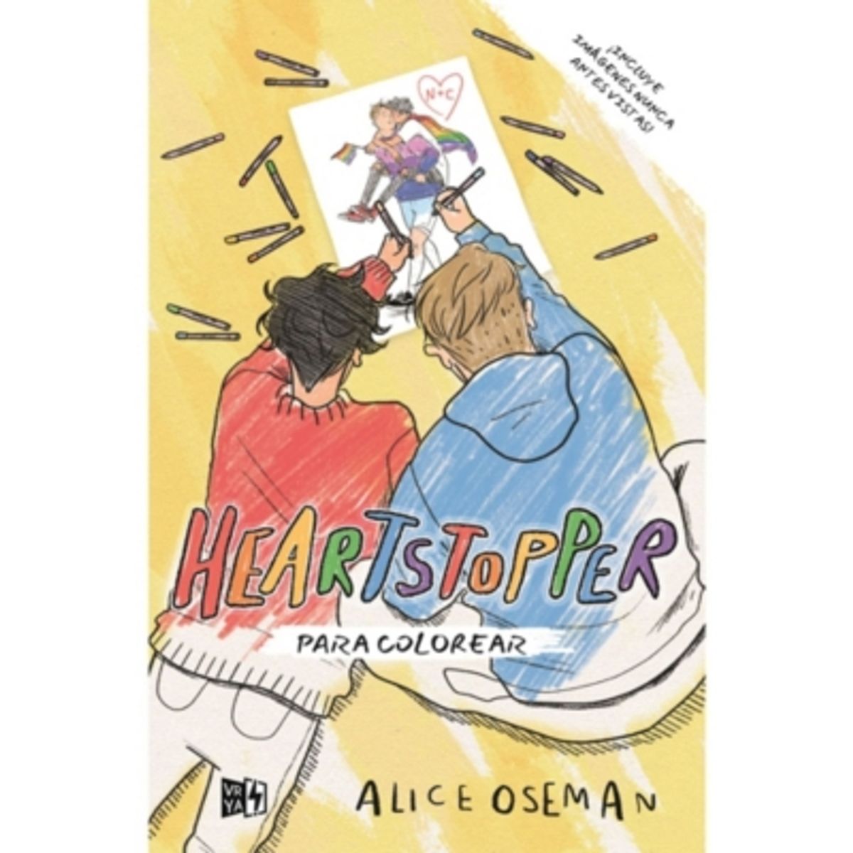 VERGARA Y RIBA - Heartstopper Para Colorear