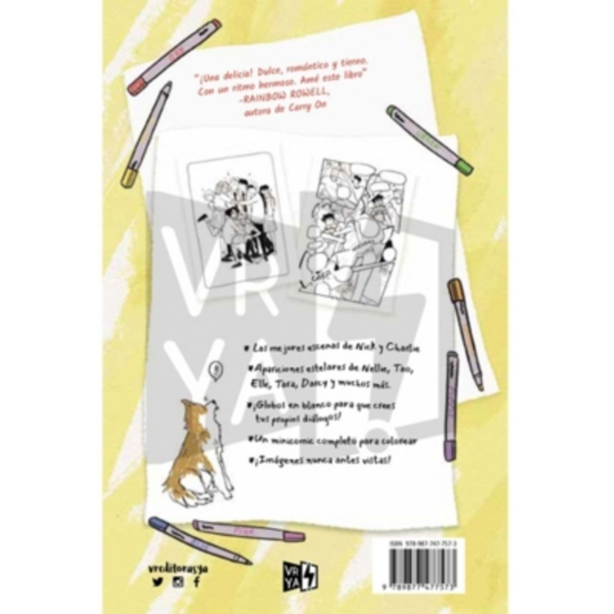 VERGARA Y RIBA - Heartstopper Para Colorear