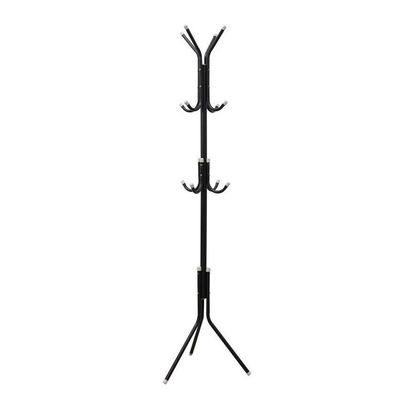 Imagen 2 del producto Perchero Metal 12 Ganchos Abrigo Negro