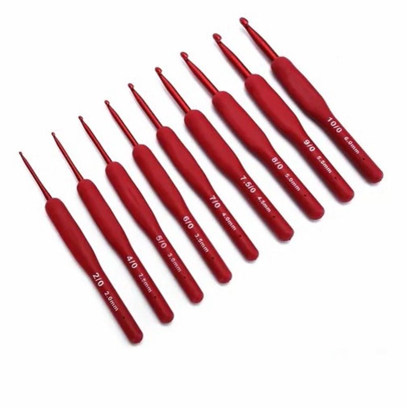 TULIP - Crochet Etimo Red 2.20 mm