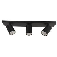 BARRA FOCO RUNNER 3 LUCES NEGRO BOSCO