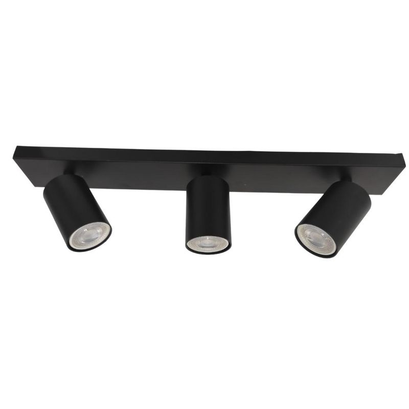 BOSCO - BARRA FOCO RUNNER 3 LUCES NEGRO BOSCO