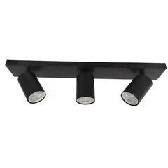 BOSCO - BARRA FOCO RUNNER 3 LUCES NEGRO