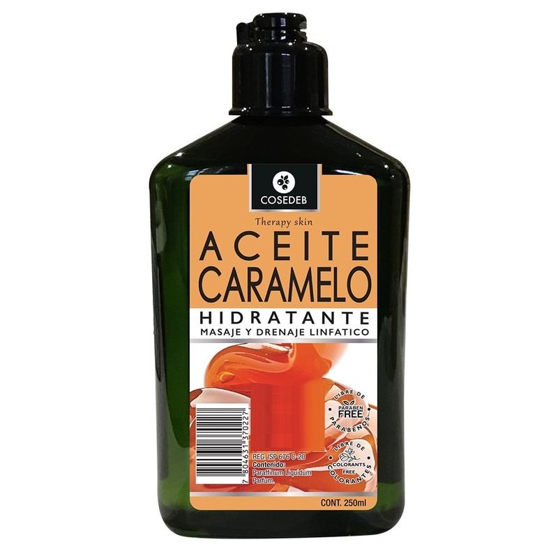 COSEDEB - Aceite Masaje Therapy Hidratante Caramelo Cosedeb 250ml