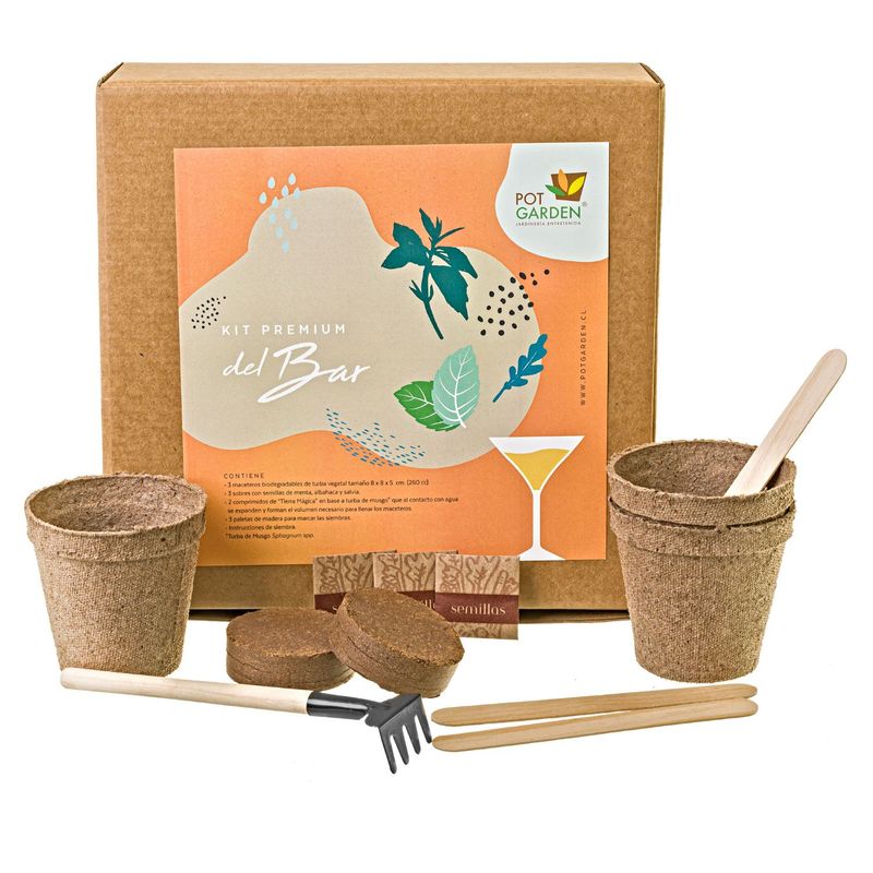 POT GARDEN - KIT DE SIEMBRA HIERBAS DEL BAR