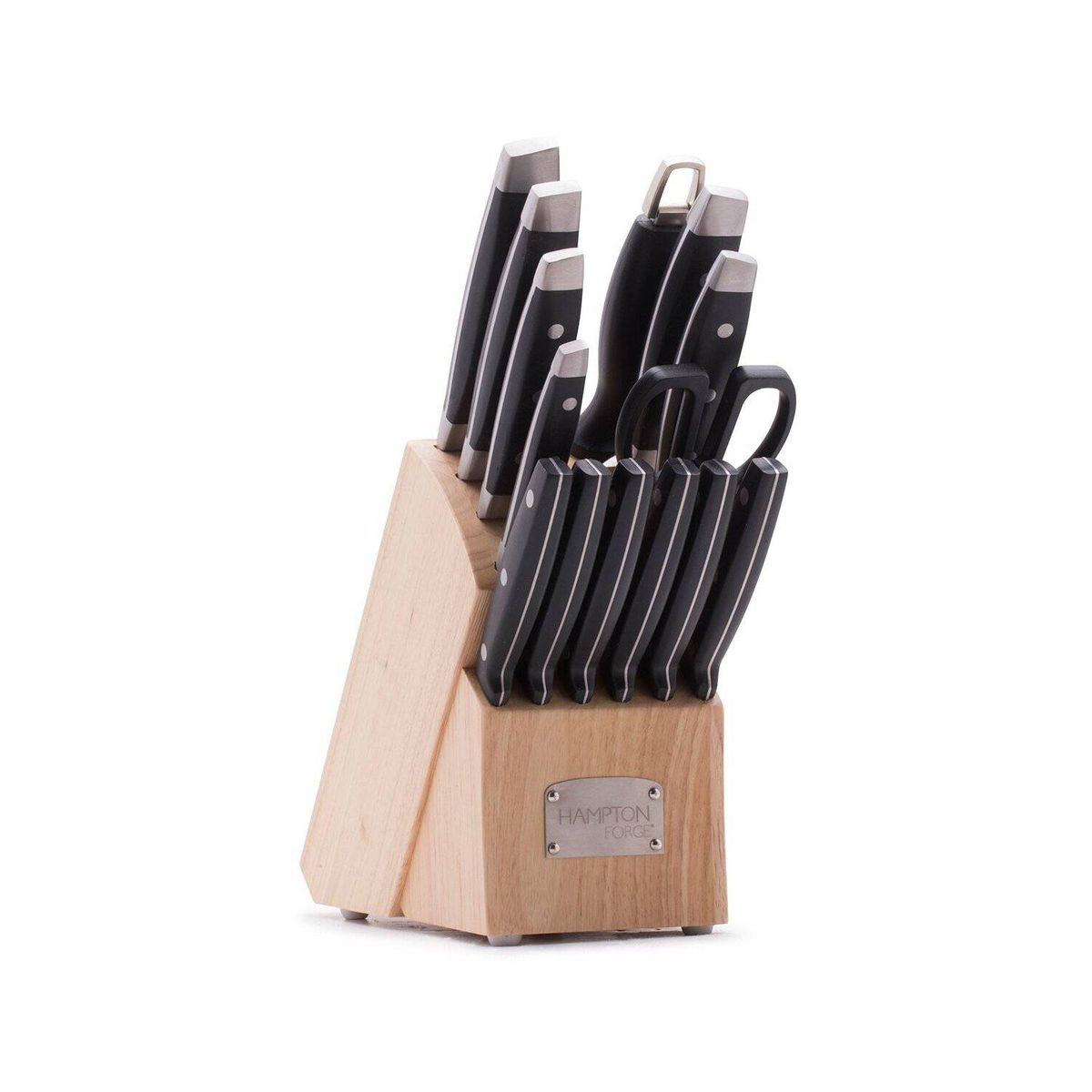 HAMPTON FORGE - Set 15 Piezas Cuchillos  Block Continental