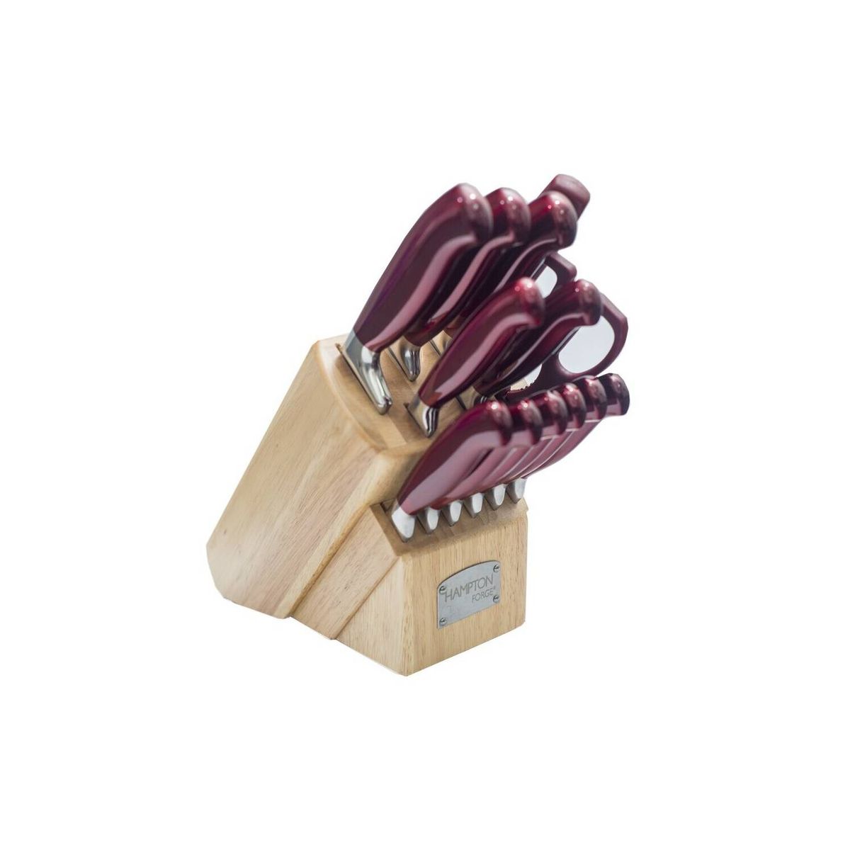 HAMPTON FORGE - Set 14 Piezas Cuchillos  Block Argentum