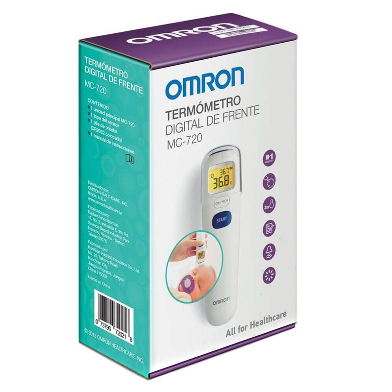 OMRON - Termómetro Digital de Frente Infrarrojo