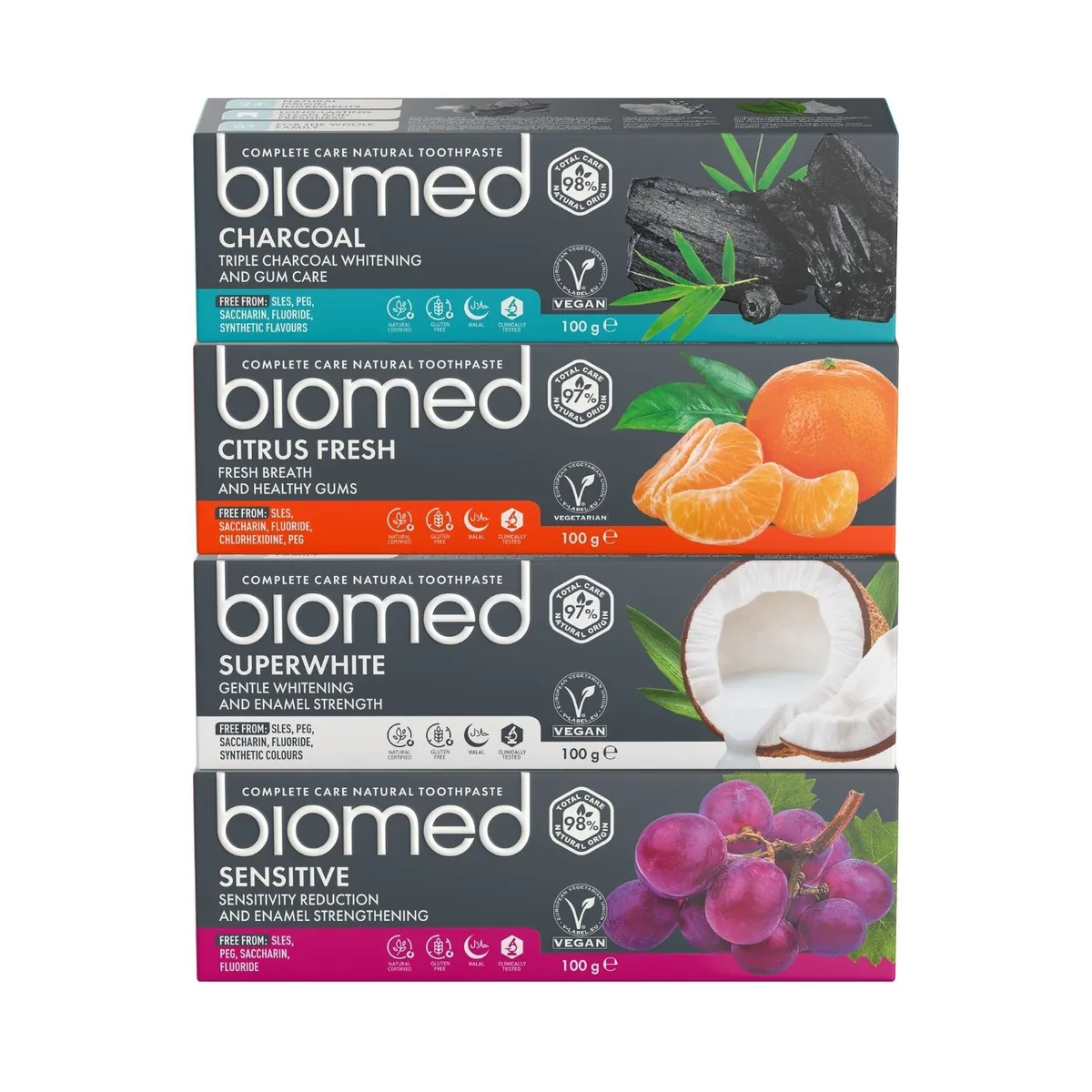 SPLAT - Kit Cuidado Bucal Completo Biomed 4 Un. 400Gr