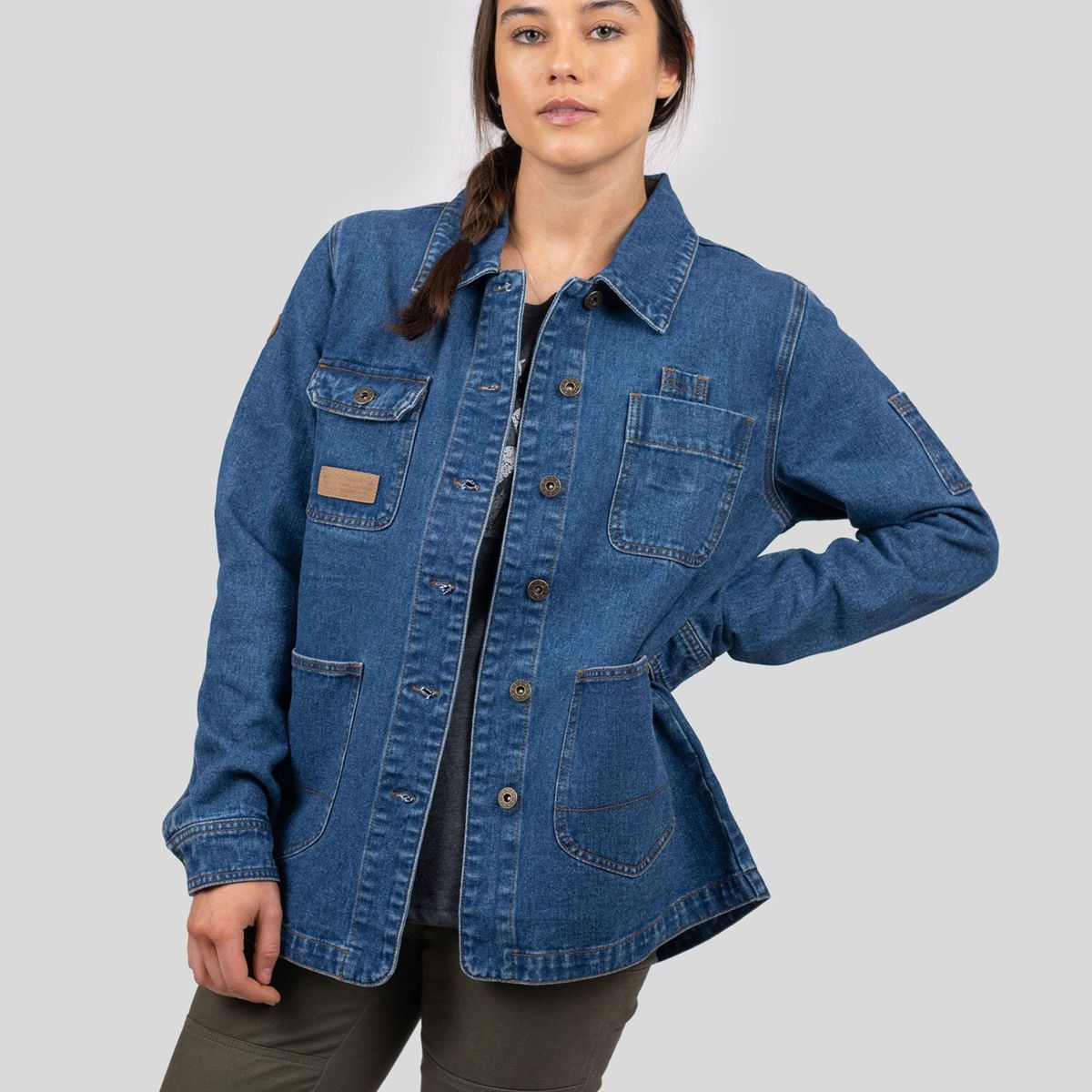 GNOMO - Chaqueta Jeans Tonrak Mujer Gnomo