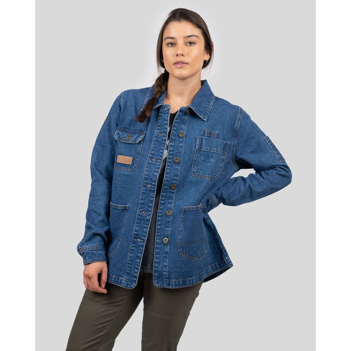 GNOMO - Chaqueta Jeans Tonrak Mujer Gnomo