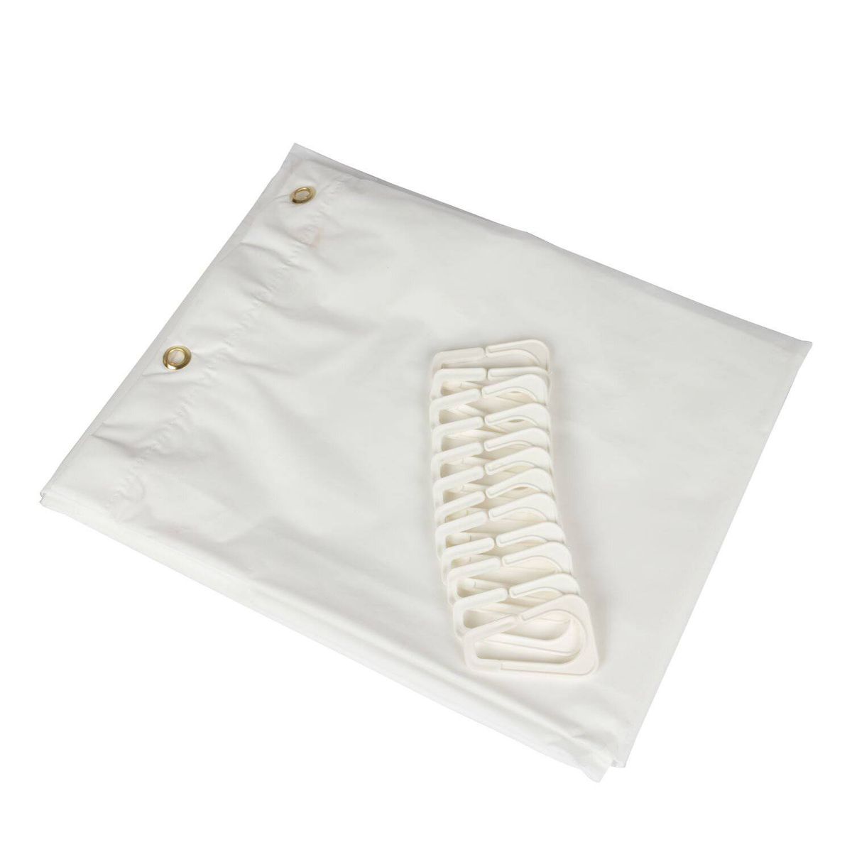 MASEL - Set Cortina  Baño Microfibra Marine Rojo 180 X 180