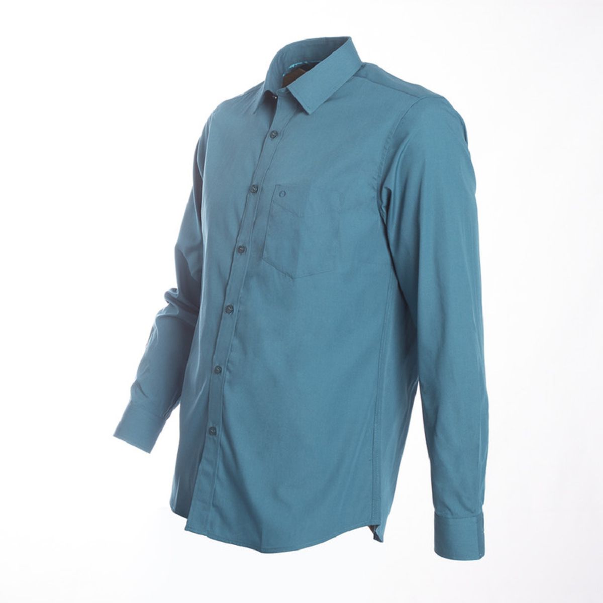 POTROS - Camisa Trevira Lisa Slim Fit POTROS