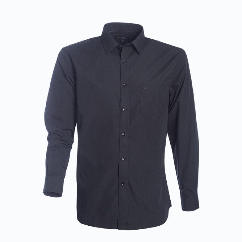 POTROS - Camisa Trevira Lisa Slim Fit POTROS