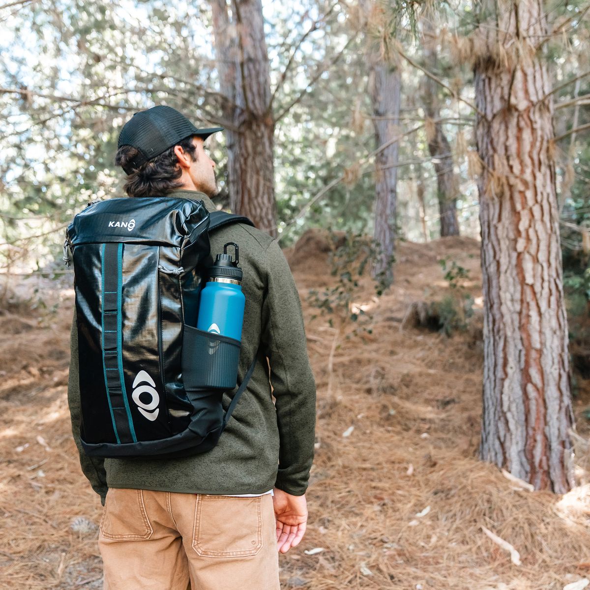 KANO - Botella Insulada Azul 1 litro / Botella Agua Kano