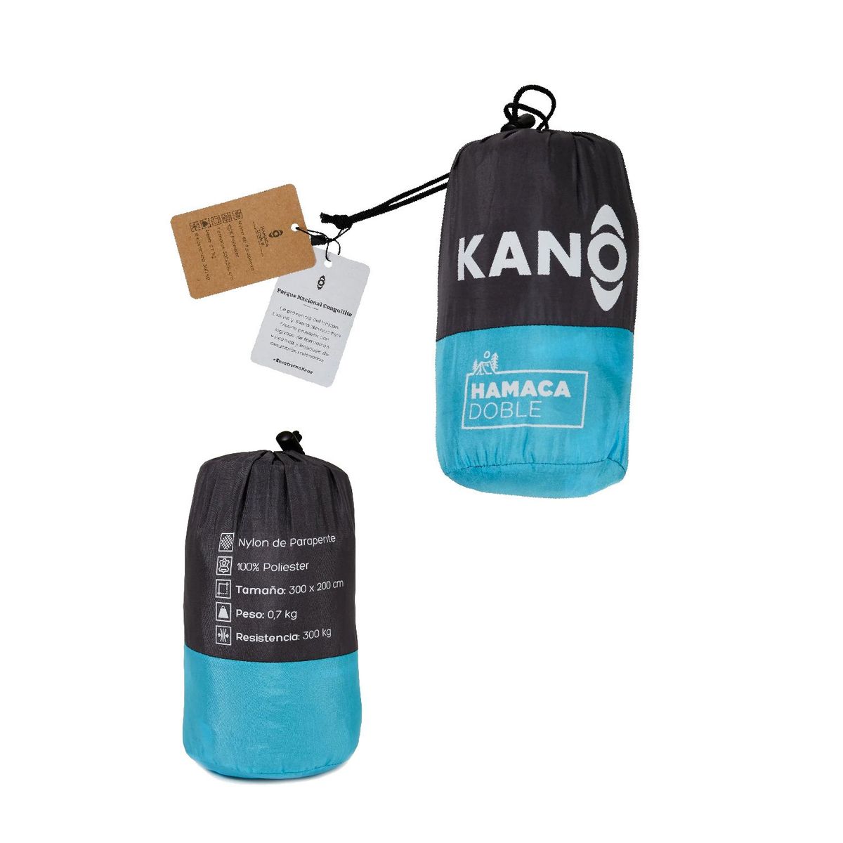 KANO - Hamaca Doble Nahuelbuta  Hamaca Camping