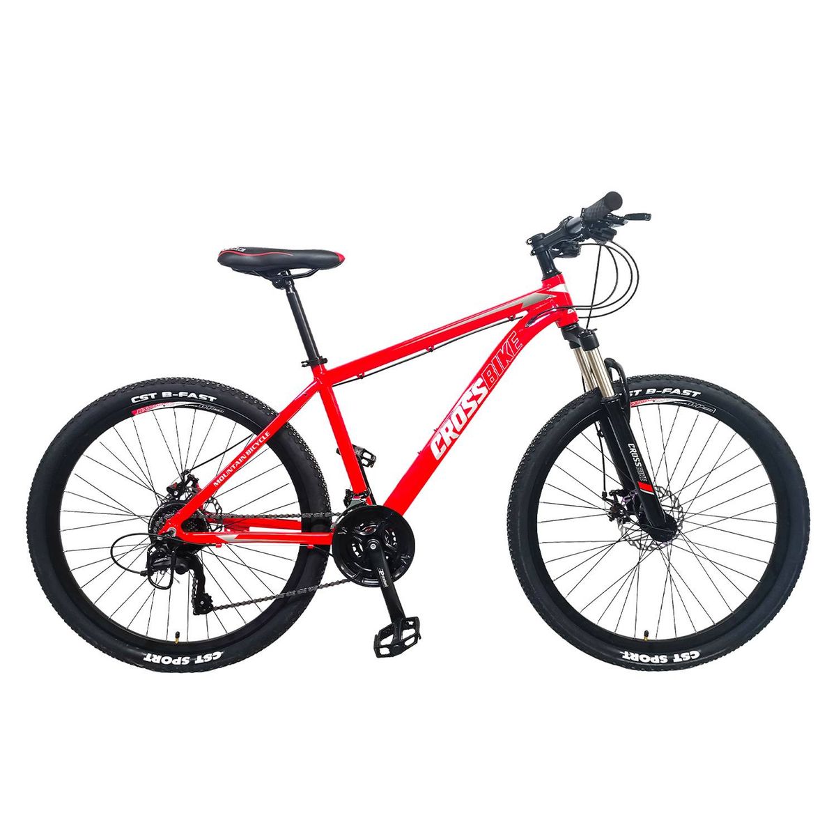 ATLETIS - Bicicleta de Montaña Challenger Aro 275 Rojo