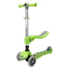 GO FUN - Scooter infantil 2N1 GOFUN verde