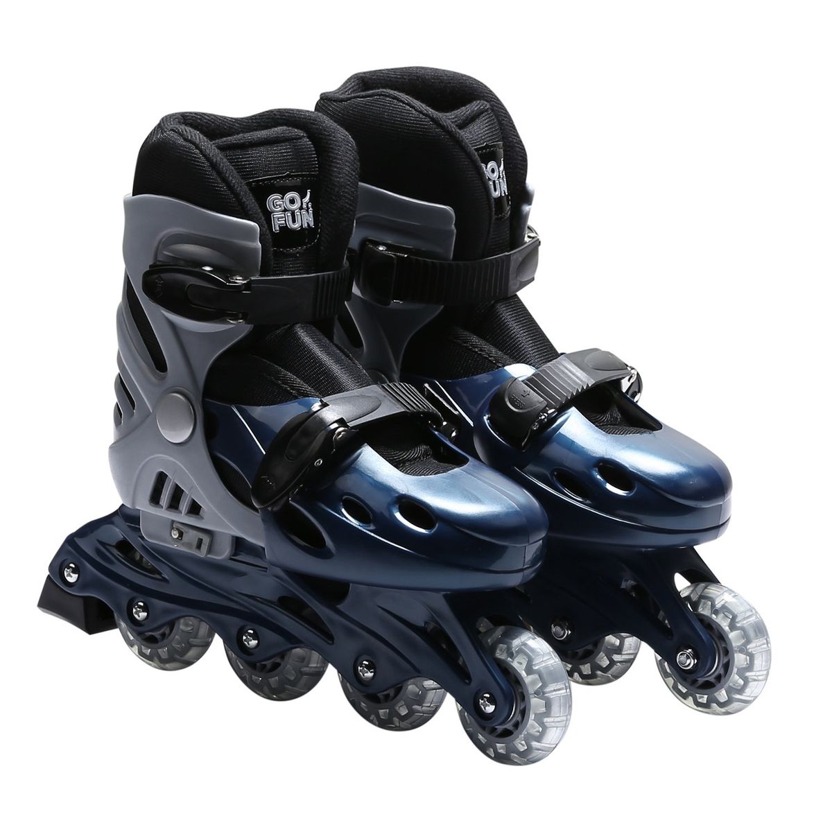 GO FUN - Patines Talla M Modelo Bw-501 Gris