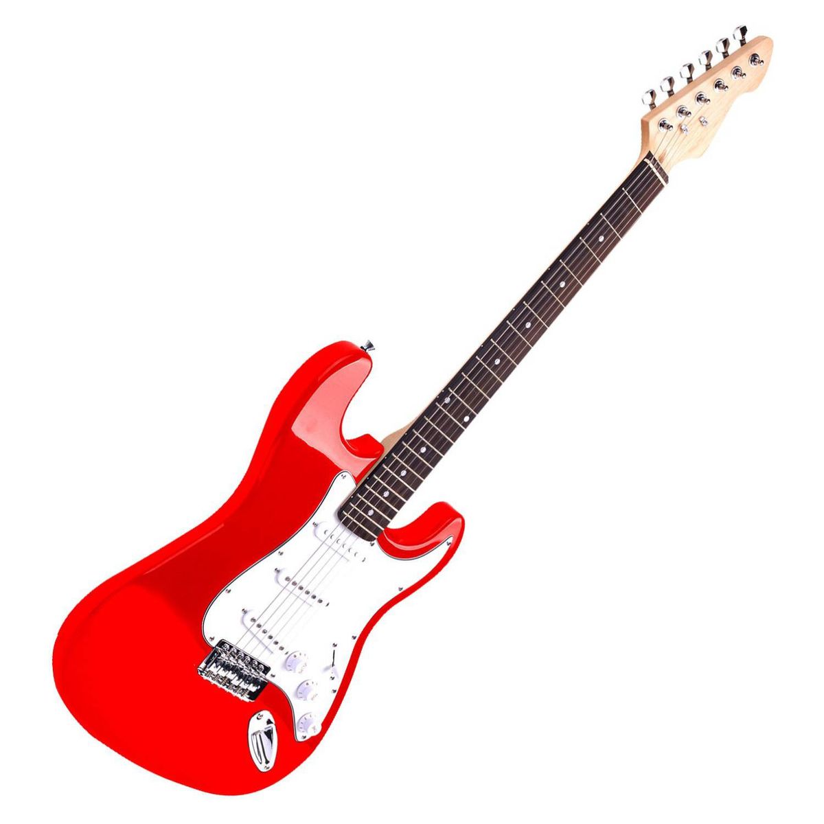 ASIAMERICA - Guitarra Eléctrica Modelo K-EG1 Rojo.