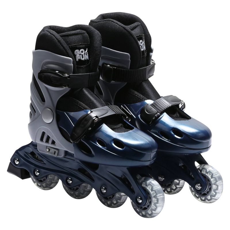 GO FUN - Patines Talla S Modelo Bw-501 Gris