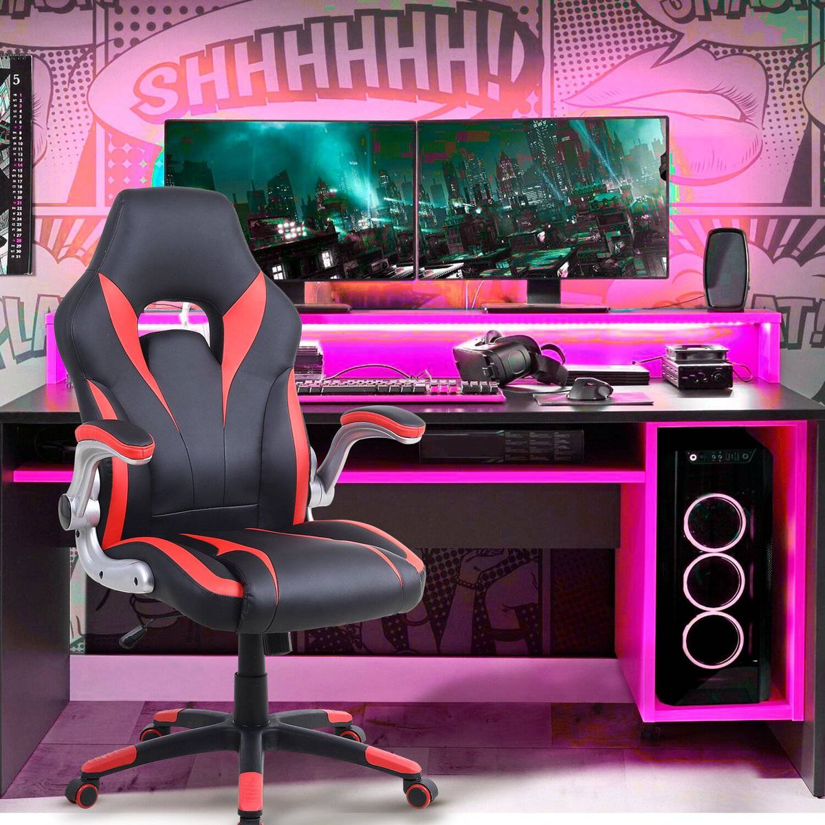 NOVAHUS - SILLA GAMER RECLINABLE