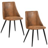 Pack 2 Sillas Comedor Moravia Café