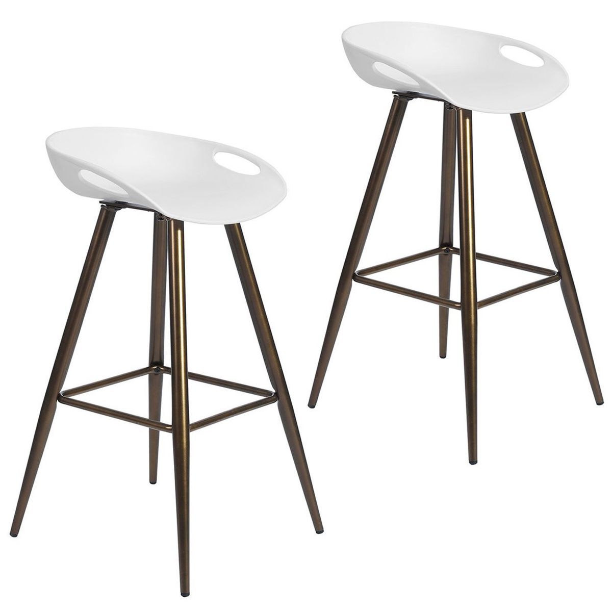 NOVAHUS - PACK 2 PISO  BAR TABURETE DALIA