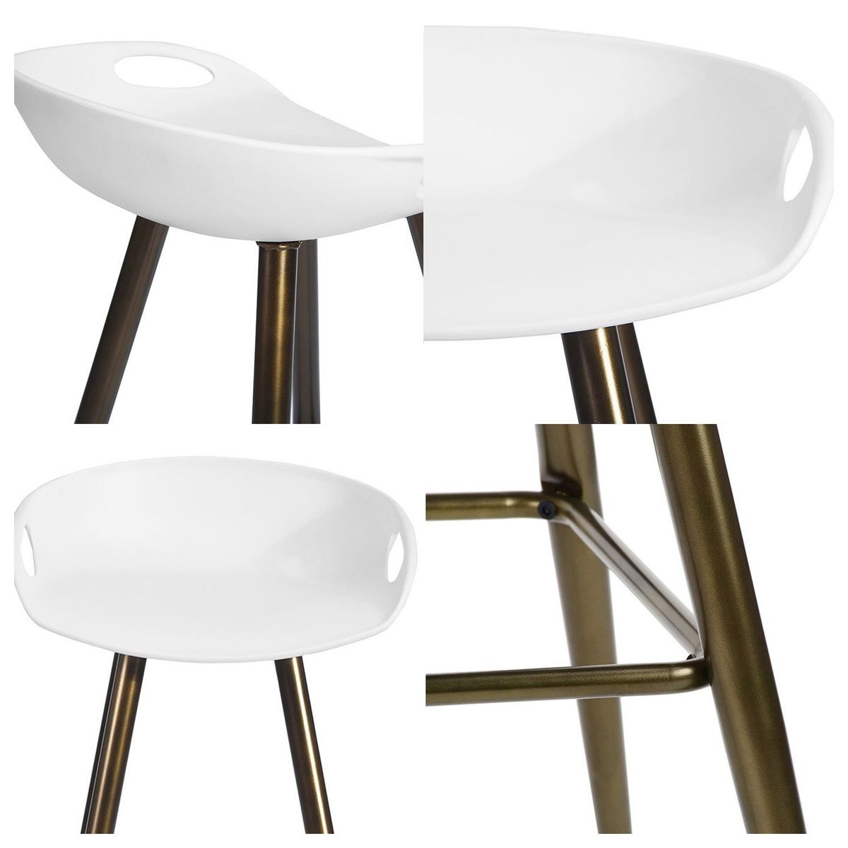 NOVAHUS - PACK 2 PISO  BAR TABURETE DALIA