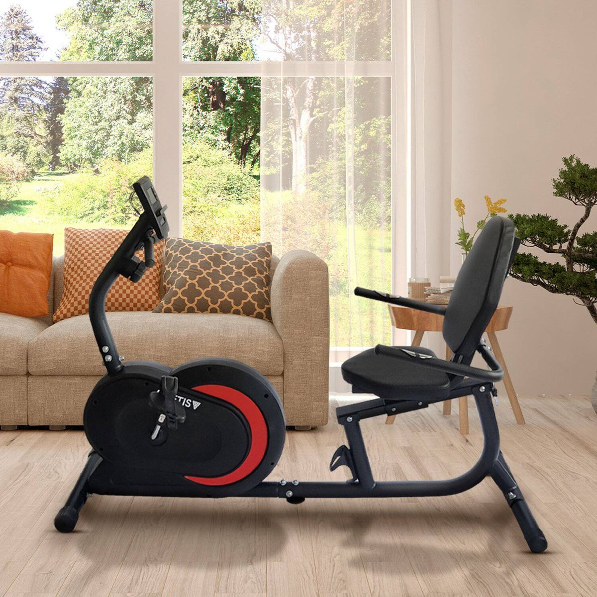 ATLETIS - Bicicleta Recumbent Atletis YQ-2306D Negro