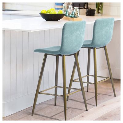 Imagen 2 del producto Pack 2 Pisos De Bar Citrino Turquesa