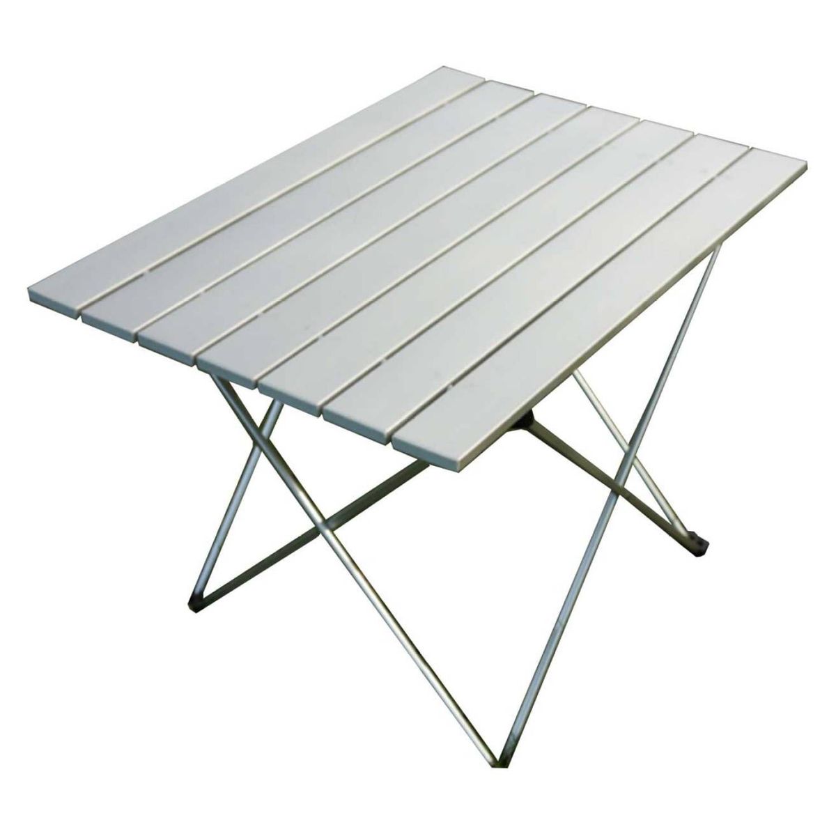 RUTTA - Mesa de Camping Plegable Portátil Gris