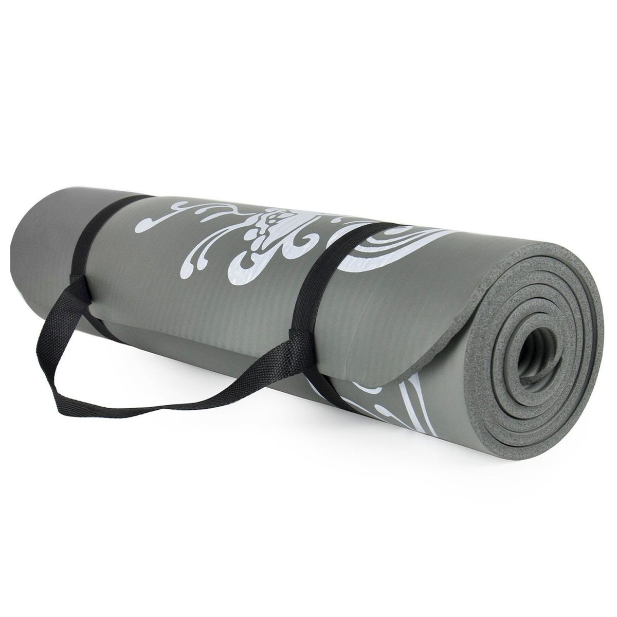 ATLETIS - Mat de Yoga Meditación NBR Gris