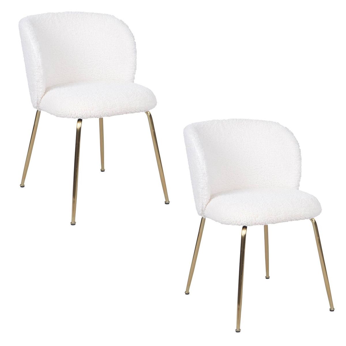 NOVAHUS - Pack 2 Sillas de Comedor Sitka Blanco