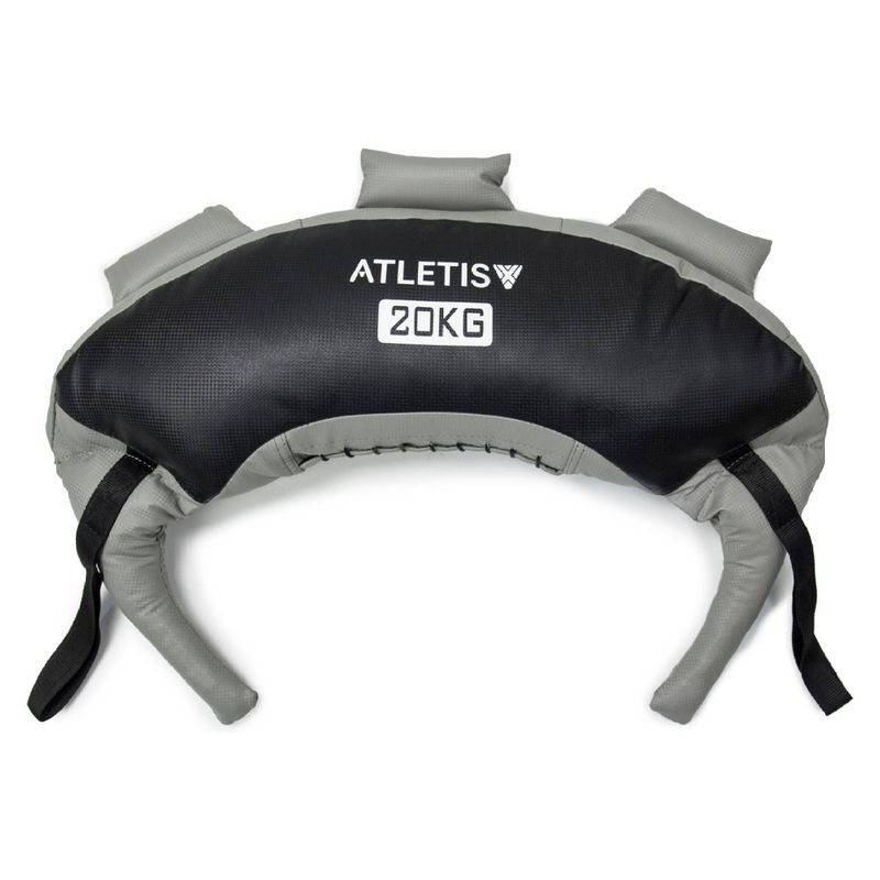 ATLETIS - Saco Búlgaro 20 Kg Gris