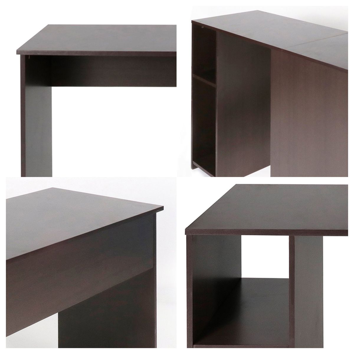 NOVAHUS - Escritorio Esquinero con 2 Cajones