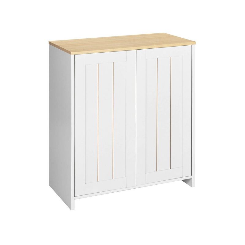 NOVAHUS - Cómoda Guardarropa con 4 Cajones Blanco