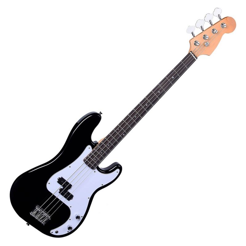 ASIAMERICA - Bajo Eléctrico Modelo K-B1-4 Negro.