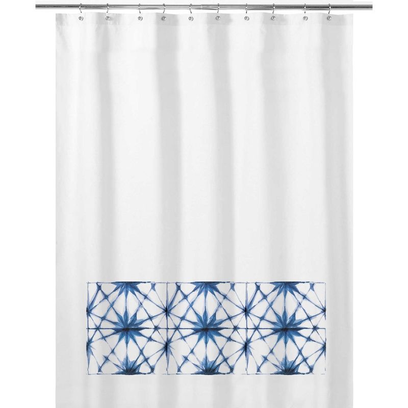 TUYO PRINT - Cortina de Baño Shibori Azúl - Tuyo Print