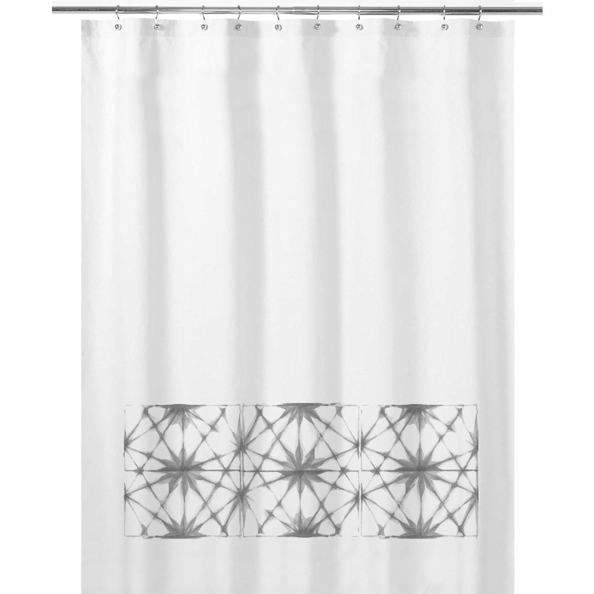 TUYO PRINT - Cortina de Baño Shibori Gris - Tuyo Print