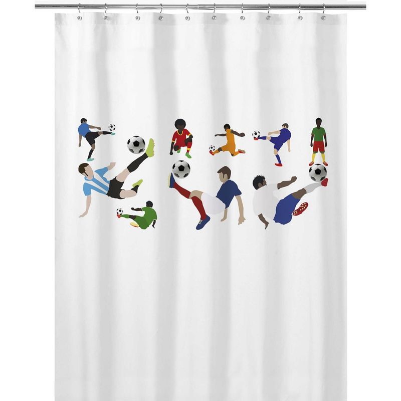 TUYO PRINT - Cortina de Baño Futbolistas - Tuyo Print.