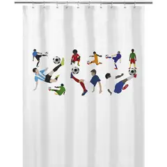 TUYO PRINT - Cortina de Baño Futbolistas - Tuyo Print.
